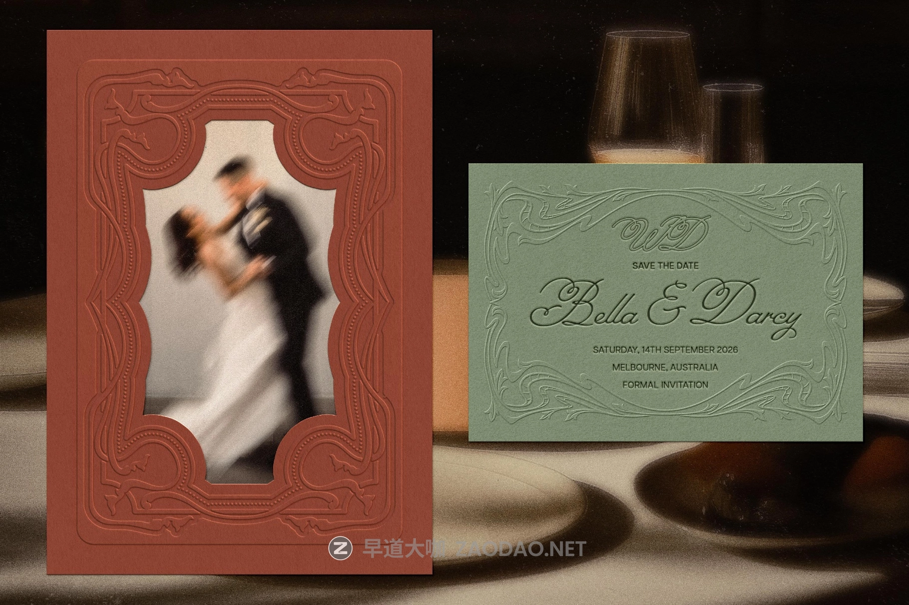 100款复古婚礼贺卡明信片压花浮雕纹理纸张设计PNG/JPG背景边框图片素材 Art Nouveau Papers & Frames插图1 100款复古婚礼贺卡明信片压花浮雕纹理纸张设计PNG/JPG背景边框图片素材 Art Nouveau Papers & Frames插图1