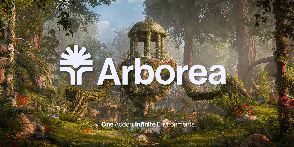 600+款植物树木自然环境散布生成动画Blender资产预设库 Arborea v1.03 Pro for Blender特色图 600+款植物树木自然环境散布生成动画Blender资产预设库 Arborea v1.03 Pro for Blender