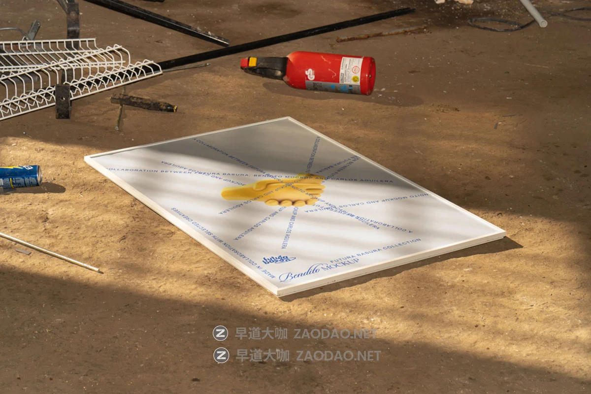 11款小众凌废弃杂乱景海报招贴传单设计展示效果图PS贴图样机模板 Bendito.Mockup – Futura Basura Collection II P3插图1 11款小众凌废弃杂乱景海报招贴传单设计展示效果图PS贴图样机模板 Bendito.Mockup – Futura Basura Collection II P3插图1