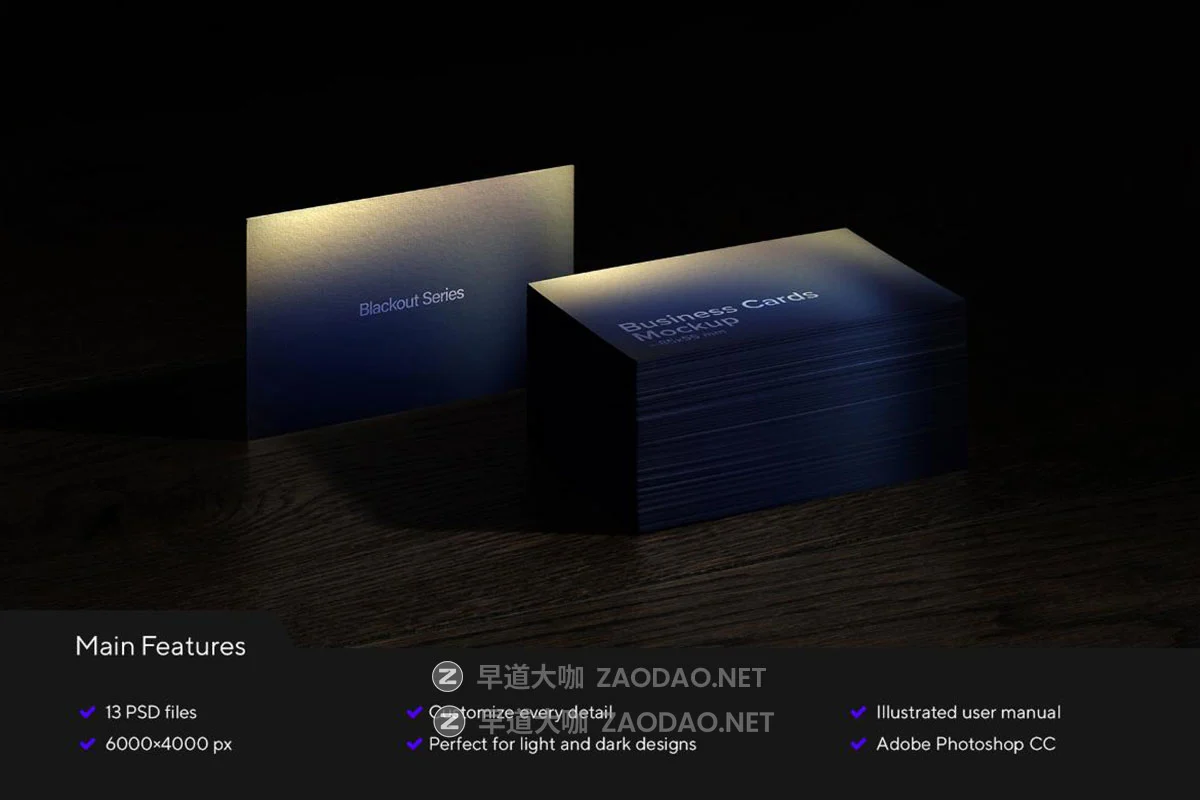 13款国外高级黑暗名片画册T恤卫衣棒球帽iPhone手机iPad平板MacBook电脑vi设计ps贴图样机模板 Blackout Branding Mockups Kit插图3 13款国外高级黑暗名片画册T恤卫衣棒球帽iPhone手机iPad平板MacBook电脑vi设计ps贴图样机模板 Blackout Branding Mockups Kit插图3