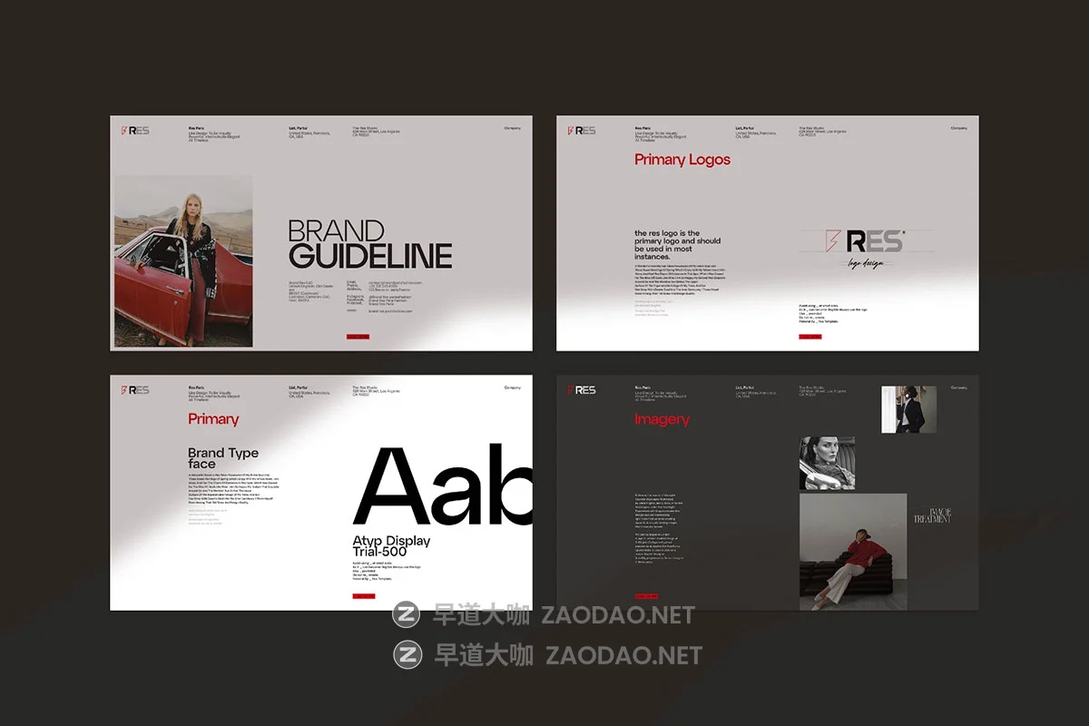 32页高级极简品牌logo使用规范指南手册设计indd源文件模板素材 Brand Guideline Template插图3 32页高级极简品牌logo使用规范指南手册设计indd源文件模板素材 Brand Guideline Template插图3