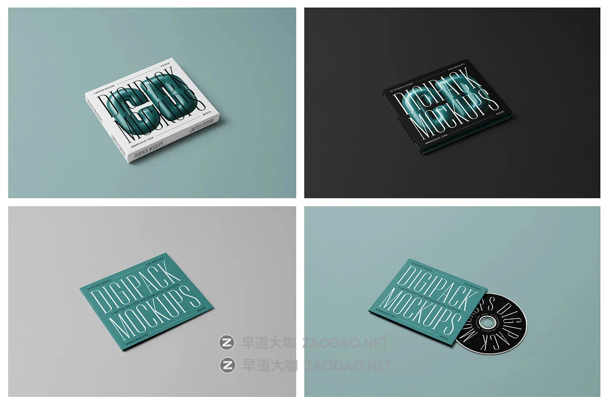 20款黑胶唱片音乐专辑CD包装袋封面画面设计展示贴图psd样机模板 CD Digipack Mockups by Mr.Mockup插图11 20款黑胶唱片音乐专辑CD包装袋封面画面设计展示贴图psd样机模板 CD Digipack Mockups by Mr.Mockup插图11