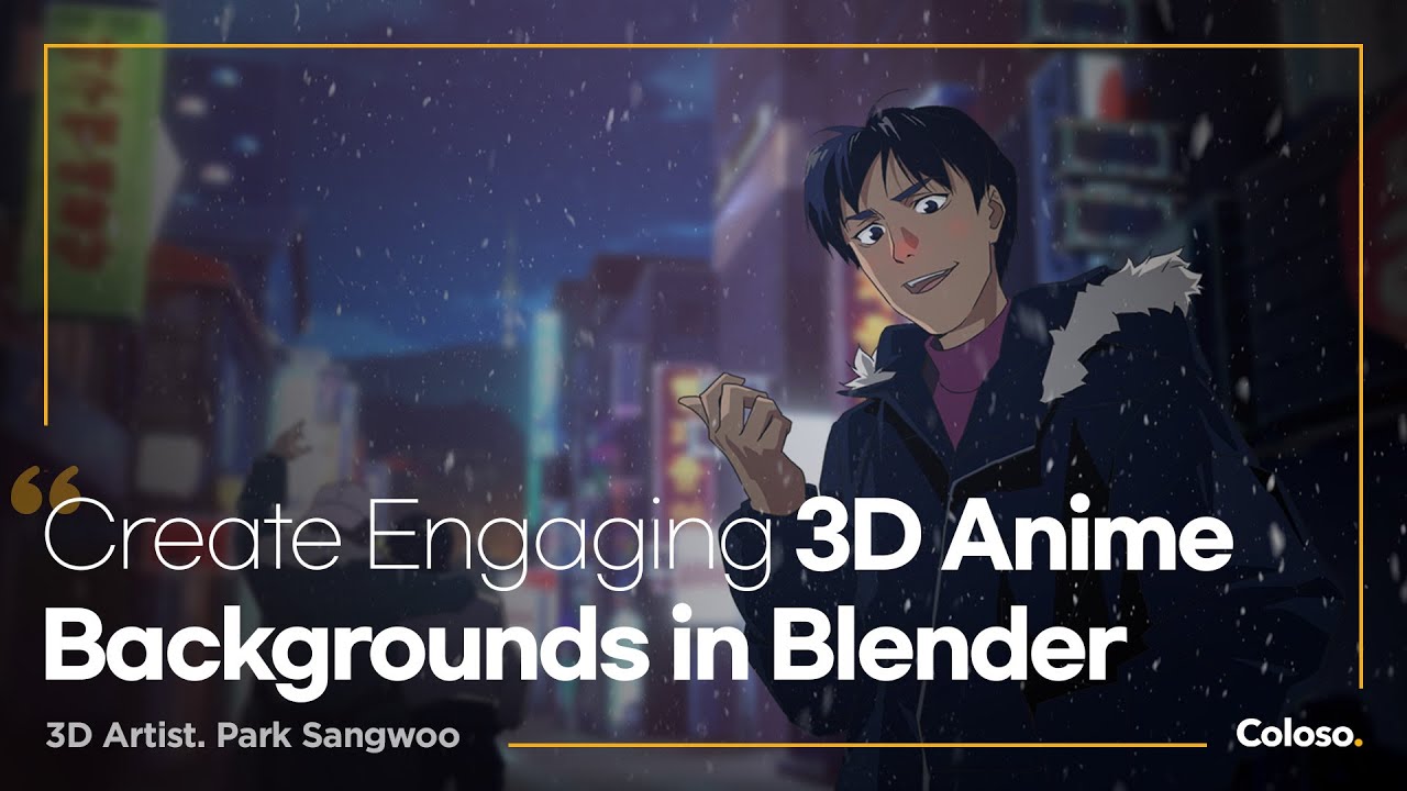 [独家AI翻译] Blender PS SP动漫人物角色3D场景背景建模课程 中英文字幕 Coloso – Creating 3D Anime Backgrounds in Blender: A Comprehensive Tutorial