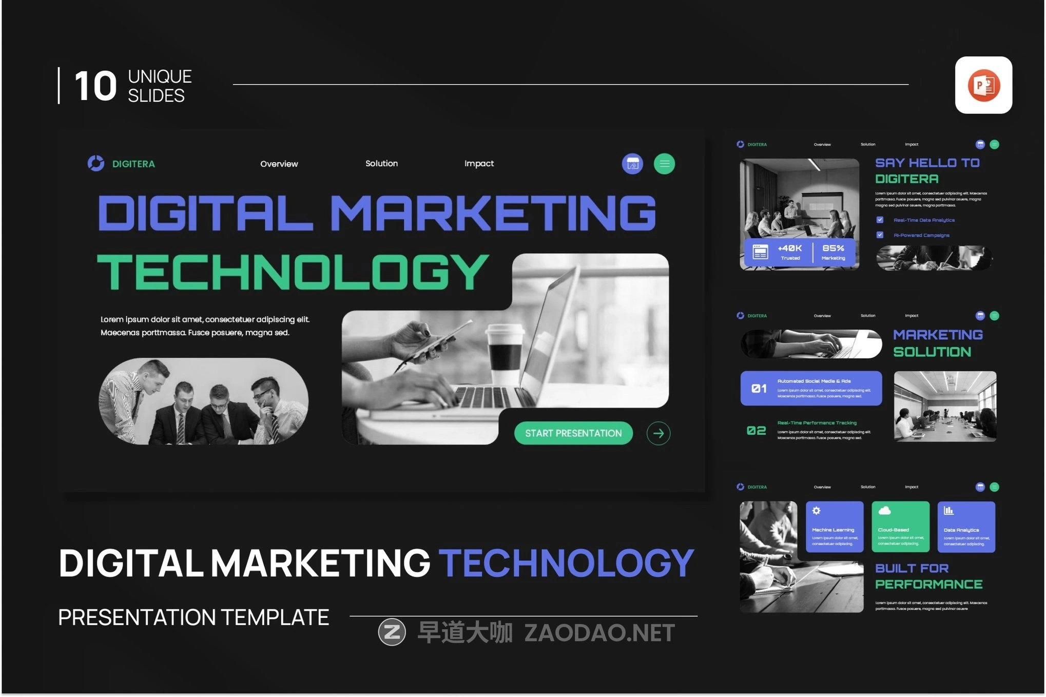 现代时尚品牌营销策划演示文稿设计ppt模版 Digital Marketing Technology PowerPoint插图 现代时尚品牌营销策划演示文稿设计ppt模版 Digital Marketing Technology PowerPoint插图