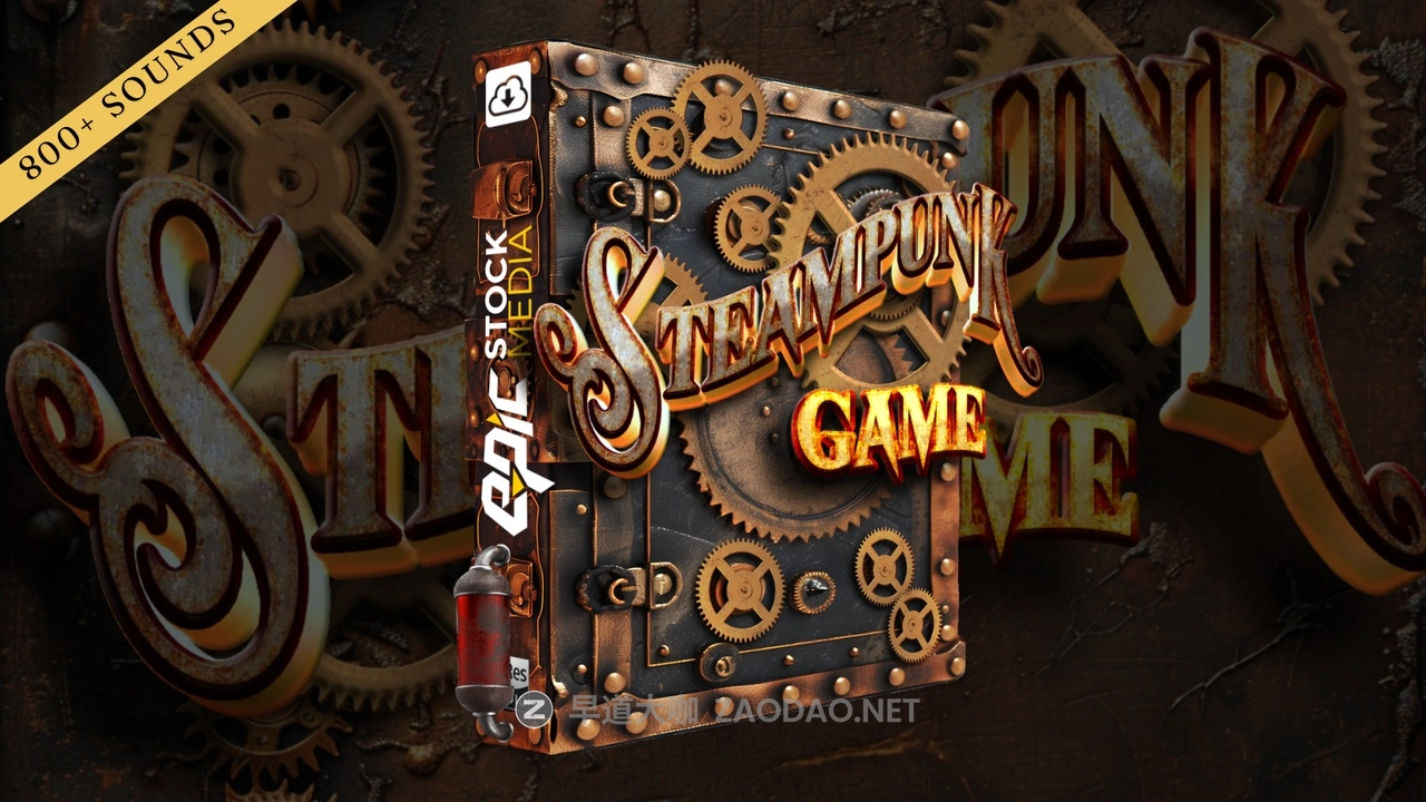 5000组复古蒸汽朋克机甲机械装置小部件科幻科技游戏无损音效素材 Epic Stock Media Steampunk Game插图 5000组复古蒸汽朋克机甲机械装置小部件科幻科技游戏无损音效素材 Epic Stock Media Steampunk Game插图