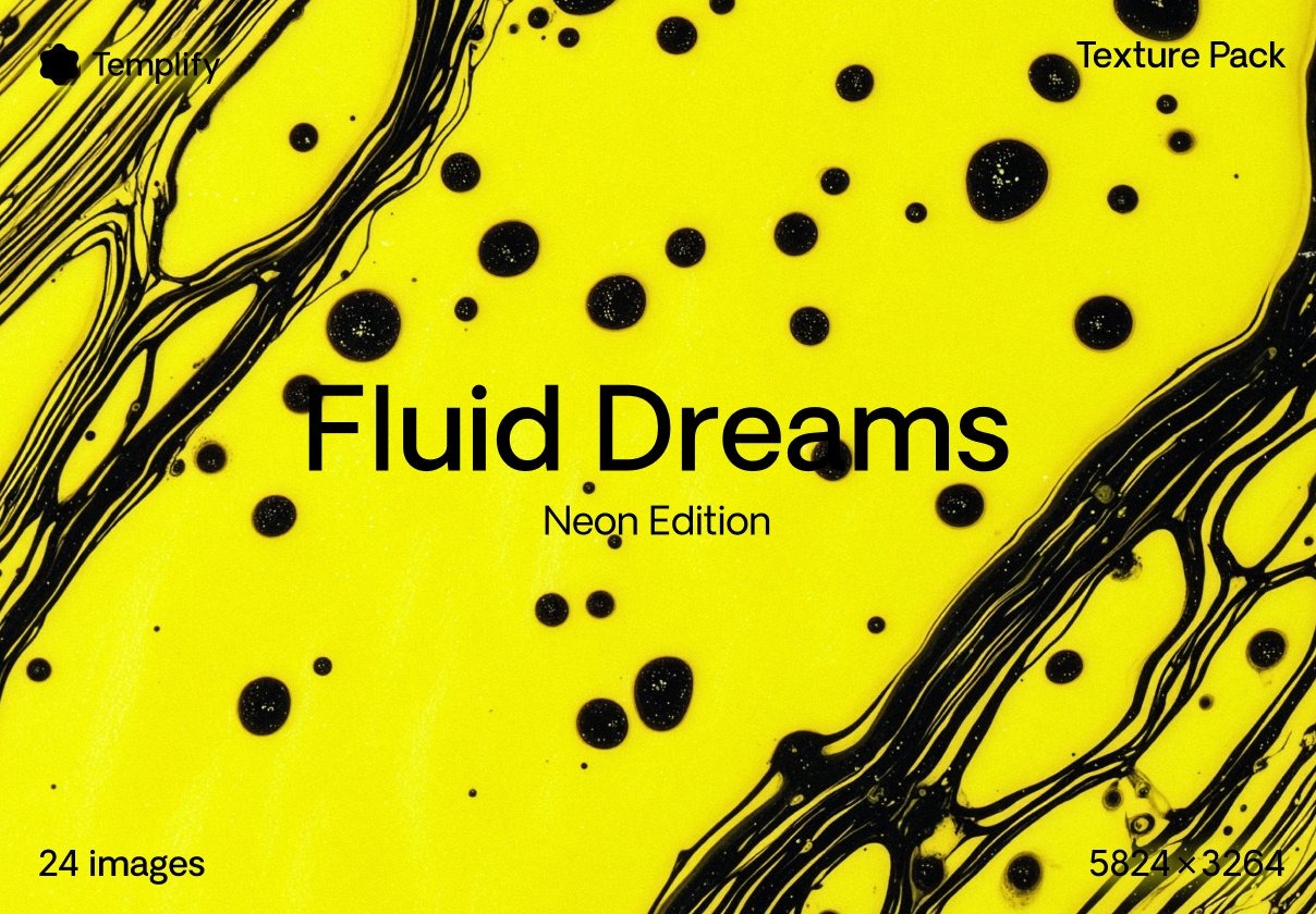 24款实验性活力大胆多彩油漆专辑封面海报设计抽象酸性5K高清背景图片设计素材Fluid Dreams: Neon Edition | Texture Background Pack特色图 24款实验性活力大胆多彩油漆专辑封面海报设计抽象酸性5K高清背景图片设计素材Fluid Dreams: Neon Edition | Texture Background Pack