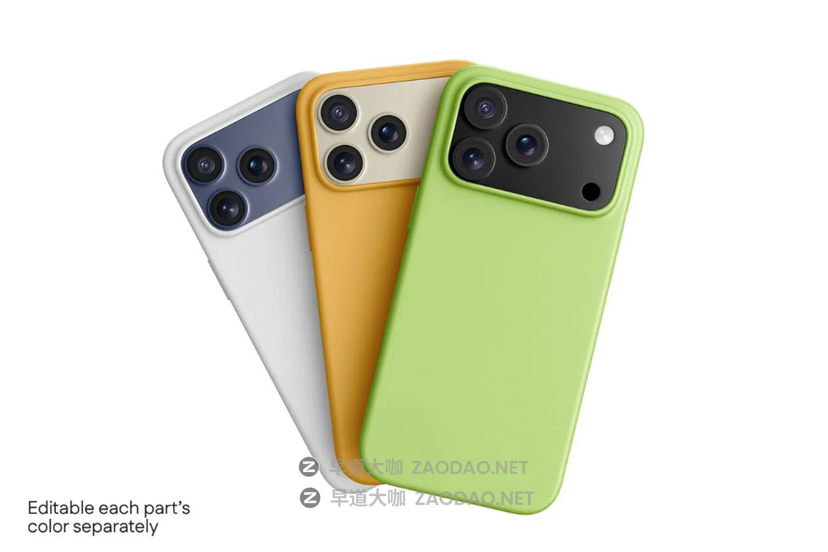 10款逼真苹果iPhone 17手机防护保护壳图案印花设计ps展示效果图样机模板插图6 10款逼真苹果iPhone 17手机防护保护壳图案印花设计ps展示效果图样机模板插图6