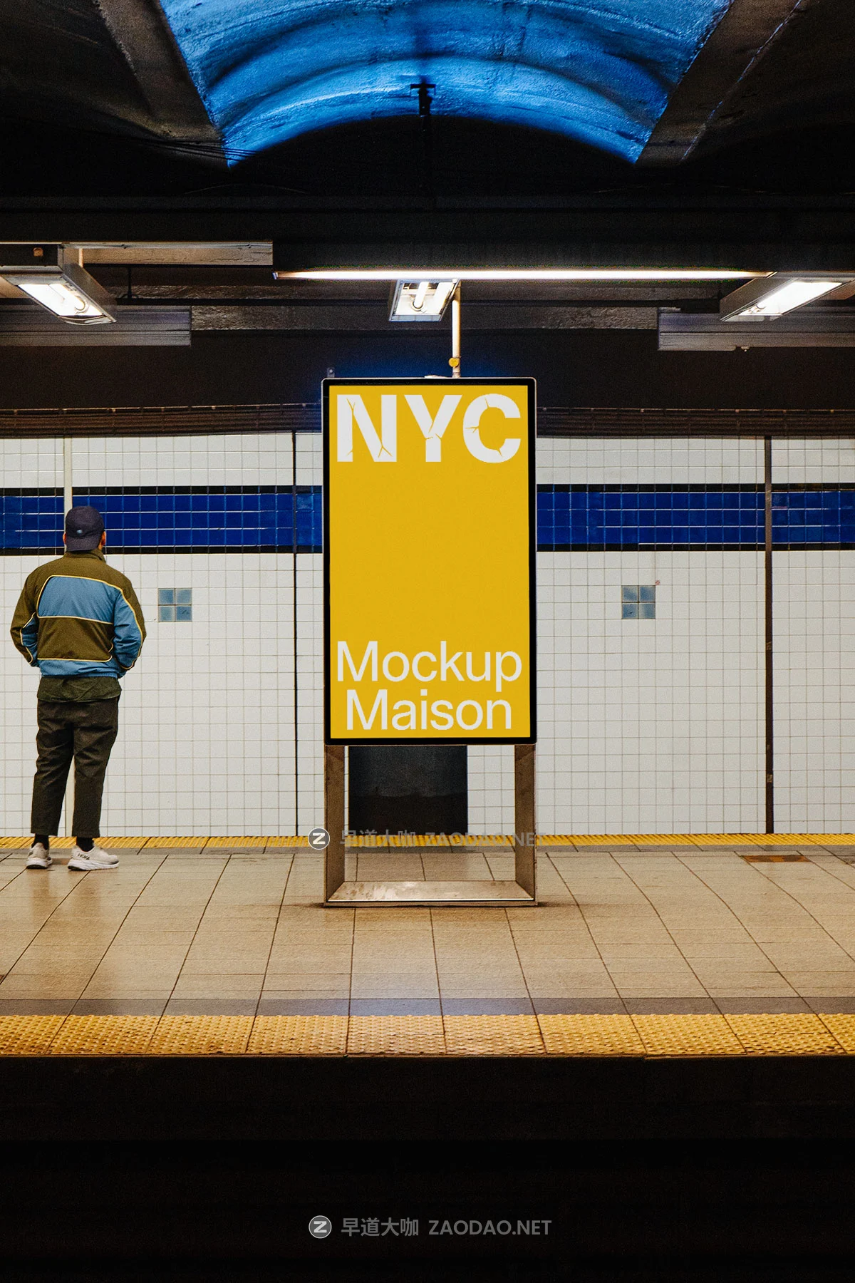 7款美国纽约城市街头地铁站品牌促销电影海报广告牌招贴设计ps贴图样机模板 Mockup.Maison – New York City 3 Collection P1插图6 7款美国纽约城市街头地铁站品牌促销电影海报广告牌招贴设计ps贴图样机模板 Mockup.Maison – New York City 3 Collection P1插图6