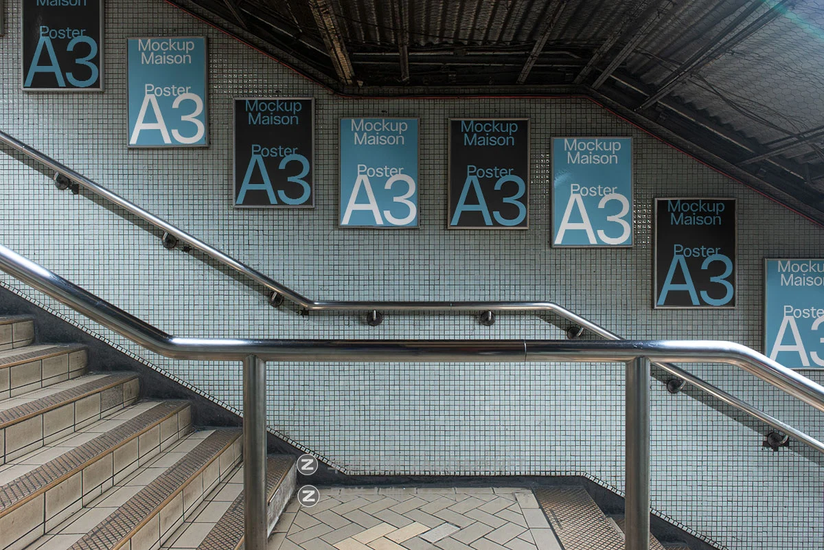 7款英国伦敦城市街头地铁站展会品牌海报广告牌电子屏设计PS展示效果图样机模板 Mockup.Maison – London Collection P5插图3 7款英国伦敦城市街头地铁站展会品牌海报广告牌电子屏设计PS展示效果图样机模板 Mockup.Maison – London Collection P5插图3