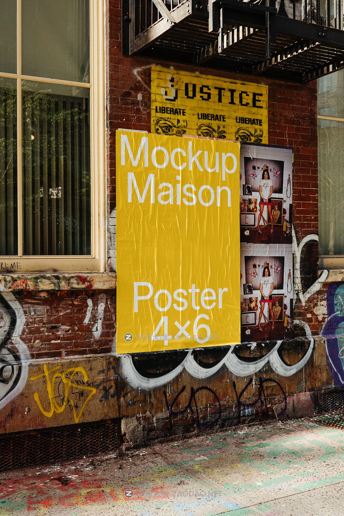 7款美国纽约城市街头地铁站品牌促销电影海报广告牌招贴设计ps贴图样机模板 Mockup.Maison – New York City 3 Collection P1插图2 7款美国纽约城市街头地铁站品牌促销电影海报广告牌招贴设计ps贴图样机模板 Mockup.Maison – New York City 3 Collection P1插图2