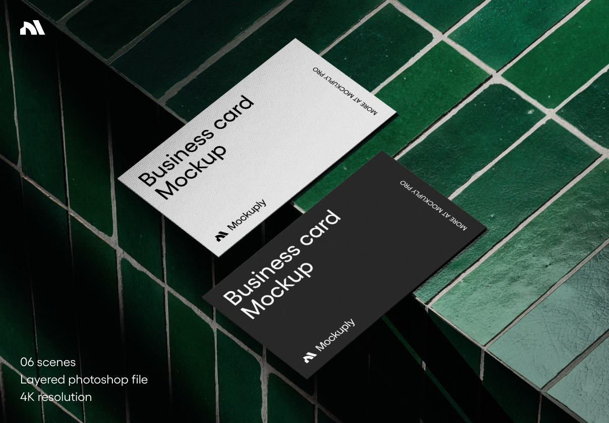 6款高级质感商标徽标logo品牌vi设计商务名片卡片展示贴图psd样机模板 Premium Business Card Mockuply Pro 003特色图 6款高级质感商标徽标logo品牌vi设计商务名片卡片展示贴图psd样机模板 Premium Business Card Mockuply Pro 003
