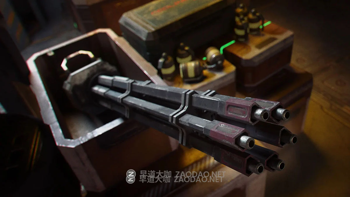 Blender赛博朋克霓虹黑市城市建筑武器库3D模型资产 KitBash3D – Black Market插图8 Blender赛博朋克霓虹黑市城市建筑武器库3D模型资产 KitBash3D – Black Market插图8