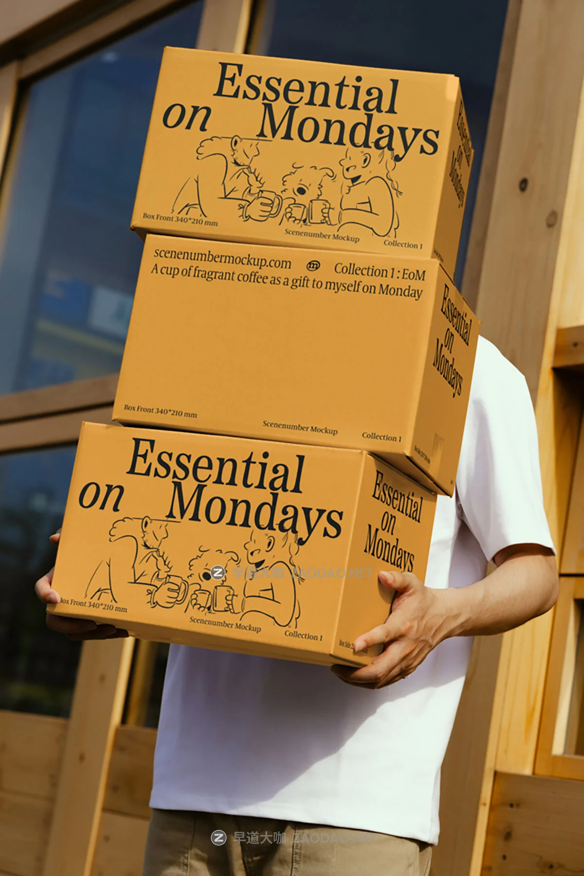 8款国外小众咖啡VI设计手提纸杯塑料杯名片包装箱包装袋海报展示贴图PSD样机模板 Scene Number Mockup – S#1 EOM Collection P1插图7 8款国外小众咖啡VI设计手提纸杯塑料杯名片包装箱包装袋海报展示贴图PSD样机模板 Scene Number Mockup – S#1 EOM Collection P1插图7