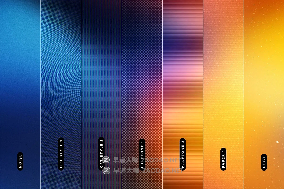 36款噪点颗粒灰尘渐变半色调CRT样式纸张纹理高清背景图片设计素材 Spectrum Bloom Textures插图9 36款噪点颗粒灰尘渐变半色调CRT样式纸张纹理高清背景图片设计素材 Spectrum Bloom Textures插图9