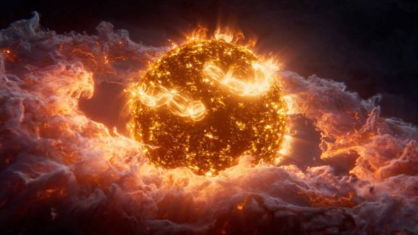 [独家AI翻译] Houdini Nuke太阳耀斑光斑特效合成教程 中文字幕 Voxyde – Solar Flares in Houdini & Nuke