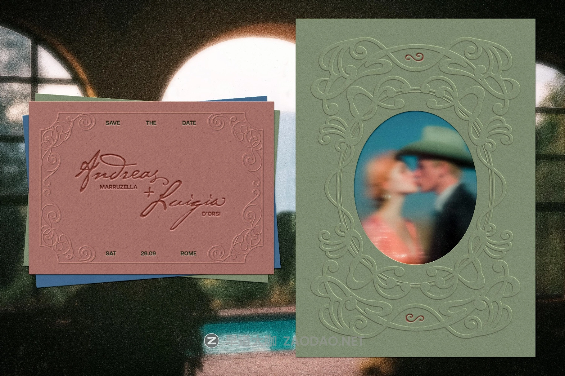 100款复古婚礼贺卡明信片压花浮雕纹理纸张设计PNG/JPG背景边框图片素材 Art Nouveau Papers & Frames插图4 100款复古婚礼贺卡明信片压花浮雕纹理纸张设计PNG/JPG背景边框图片素材 Art Nouveau Papers & Frames插图4