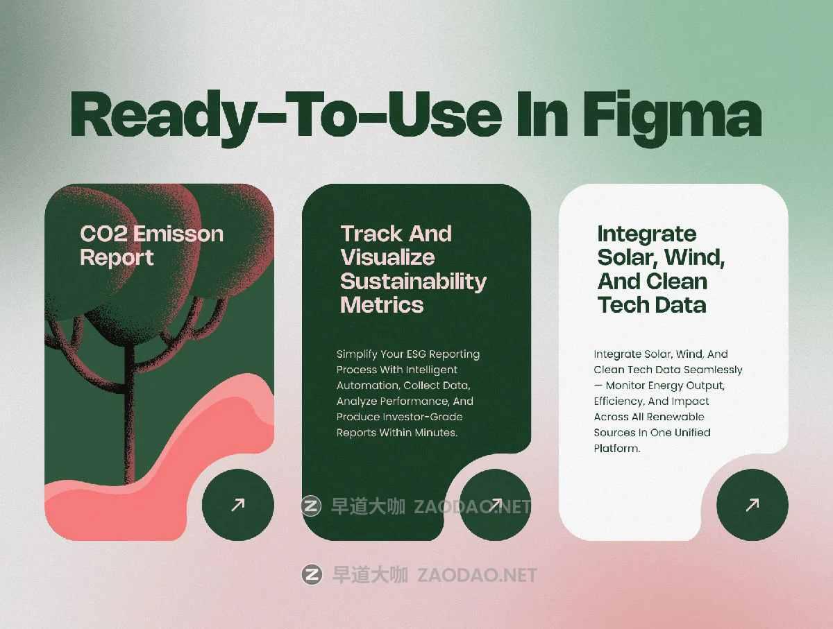 现代创意颗粒效果太阳能新能源风力发电绿色能源场景图标插图插画figma格式设计素材 Sustainability Illustration Pack – Figma Minimal Grain Style插图5 现代创意颗粒效果太阳能新能源风力发电绿色能源场景图标插图插画figma格式设计素材 Sustainability Illustration Pack – Figma Minimal Grain Style插图5