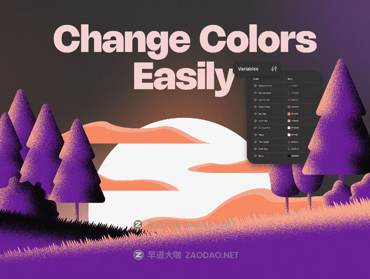 现代创意颗粒效果太阳能新能源风力发电绿色能源场景图标插图插画figma格式设计素材 Sustainability Illustration Pack – Figma Minimal Grain Style插图1 现代创意颗粒效果太阳能新能源风力发电绿色能源场景图标插图插画figma格式设计素材 Sustainability Illustration Pack – Figma Minimal Grain Style插图1