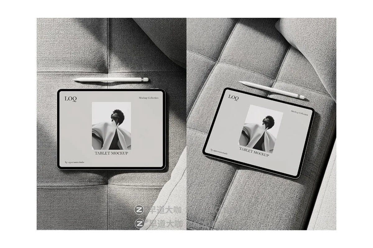 10款室内沙发背景数字艺术品网站UI界面作品集设计iPad平板电脑贴图psd样机模板 iPad Mockup插图5 10款室内沙发背景数字艺术品网站UI界面作品集设计iPad平板电脑贴图psd样机模板 iPad Mockup插图5