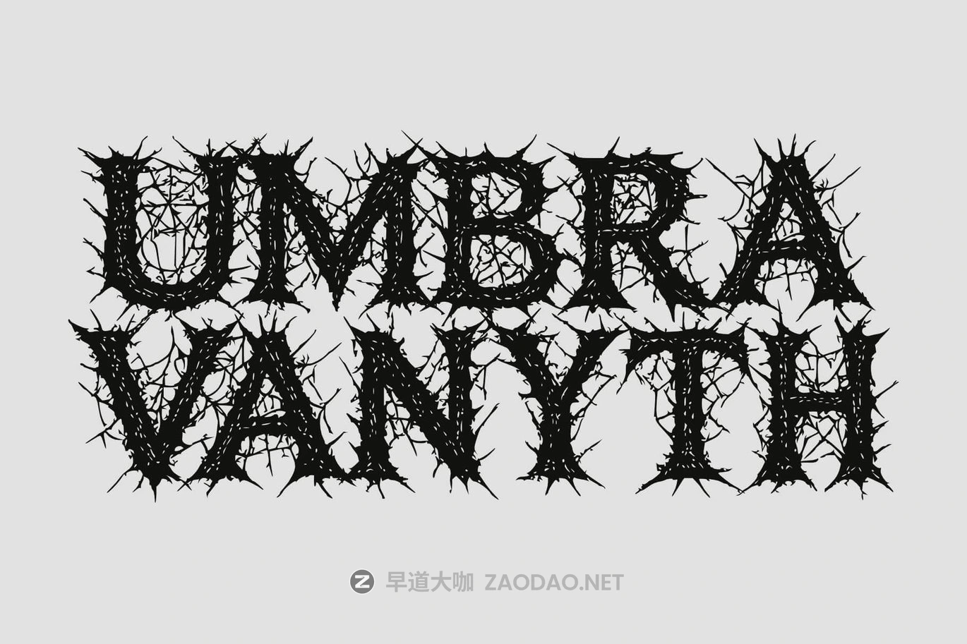 黑暗恐怖电影海报书籍封面设计装饰英文字体安装包 Ruins Dark – Horror Typeface插图1 黑暗恐怖电影海报书籍封面设计装饰英文字体安装包 Ruins Dark – Horror Typeface插图1