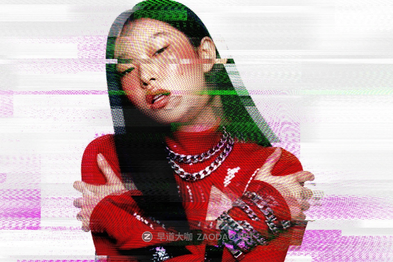 潮流CRT信号故障错位照片效果ps特效滤镜样机 Screen Glitch Photo Effect插图1 潮流CRT信号故障错位照片效果ps特效滤镜样机 Screen Glitch Photo Effect插图1