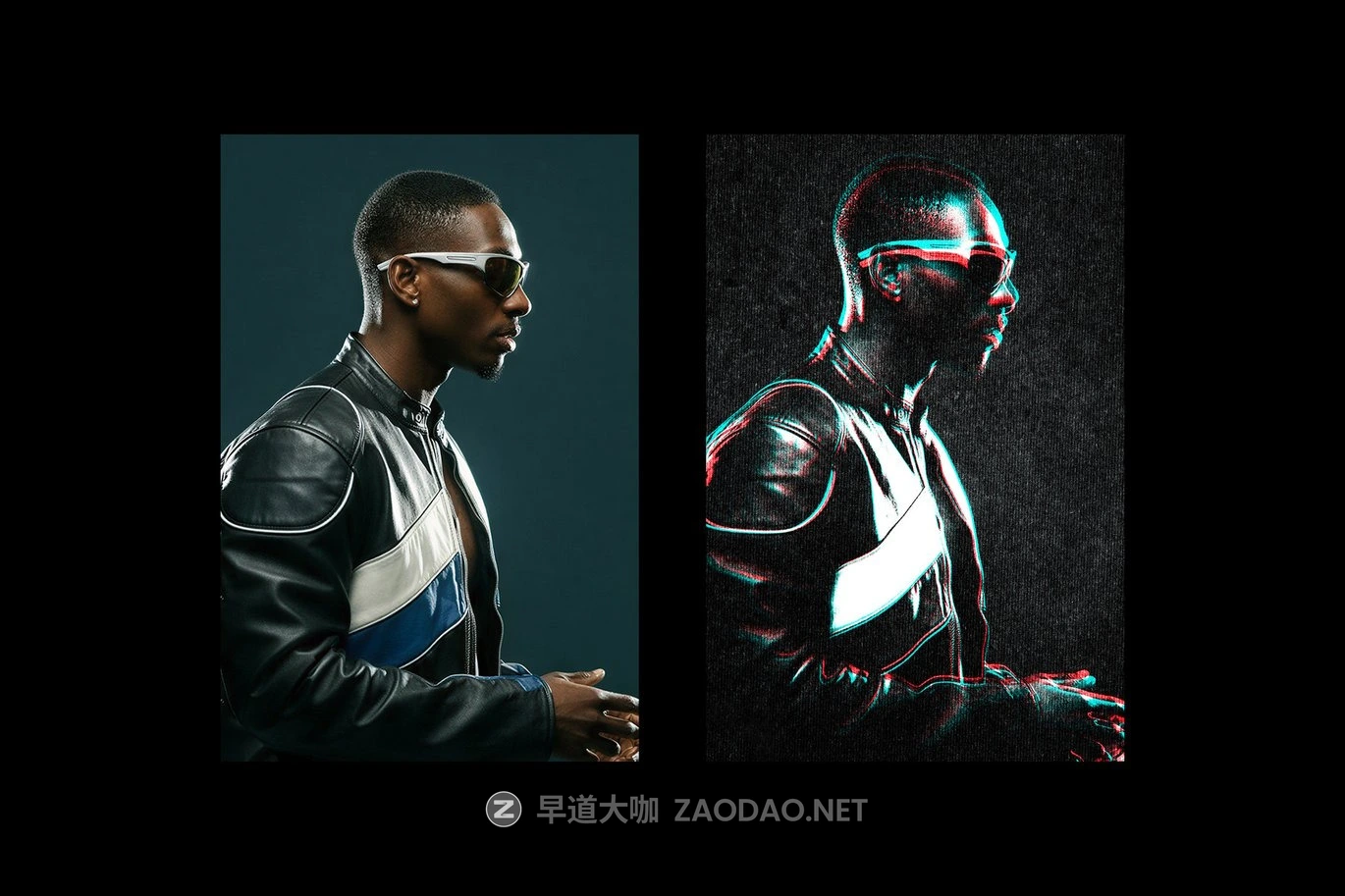 复古模糊颗粒纹理照片效果ps特效滤镜样机 Color Glitch Photo Effect插图3 复古模糊颗粒纹理照片效果ps特效滤镜样机 Color Glitch Photo Effect插图3