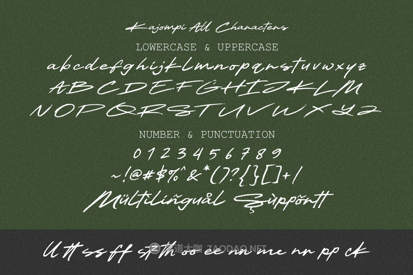 优雅浪漫婚礼邀请函包装海报设计手写英文字体安装包 Kajompi插图5 优雅浪漫婚礼邀请函包装海报设计手写英文字体安装包 Kajompi插图5