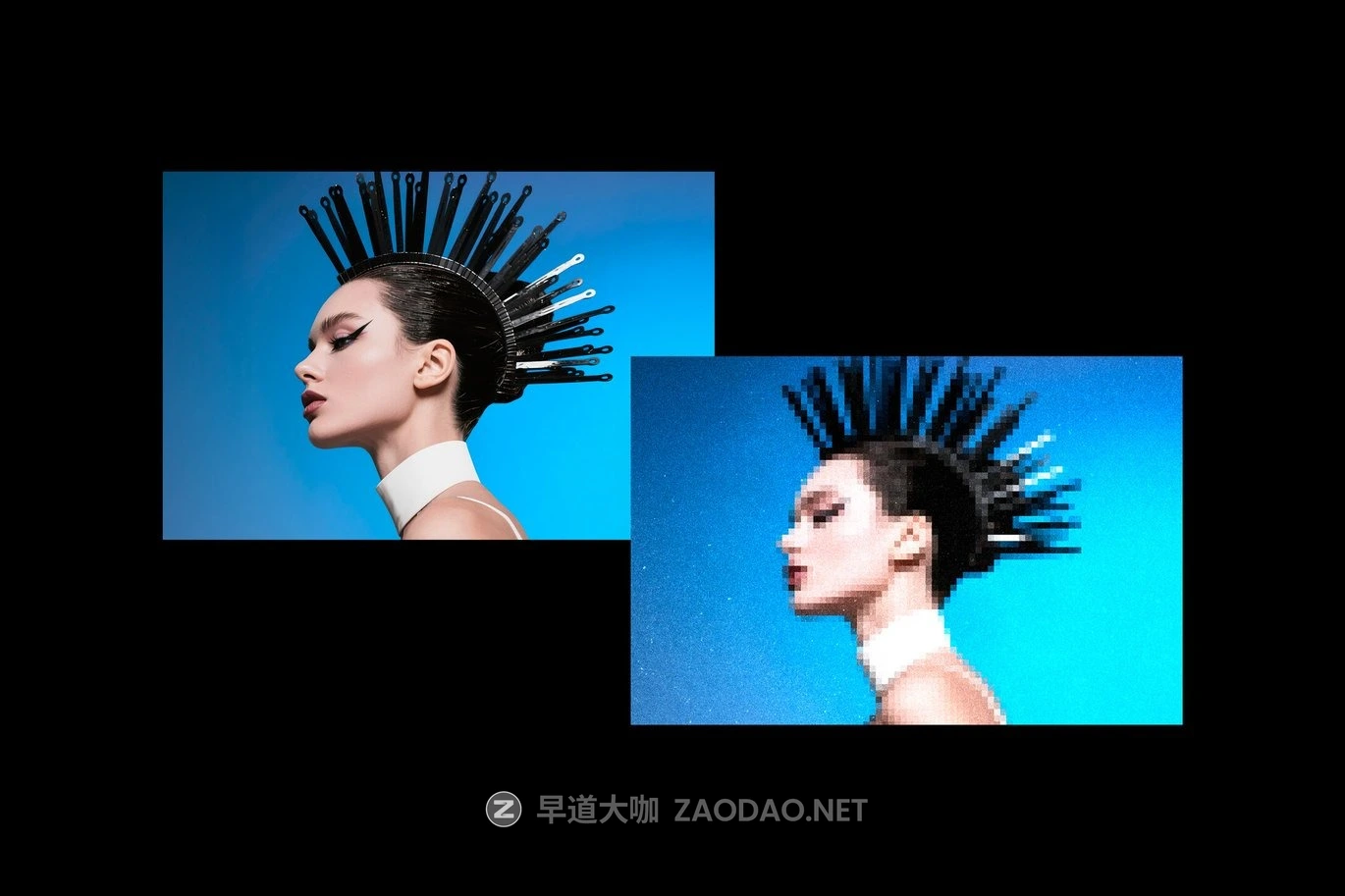 创意像素风马赛克照片效果ps特效滤镜样机 Pixel Photo Effect插图3 创意像素风马赛克照片效果ps特效滤镜样机 Pixel Photo Effect插图3