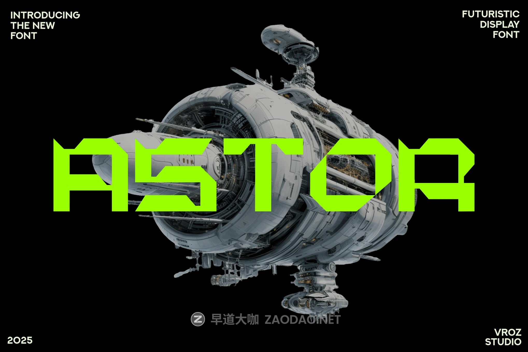 未来科幻美学品牌海报徽标设计装饰英文字体安装包 Astor – Futuristic Display Font插图 未来科幻美学品牌海报徽标设计装饰英文字体安装包 Astor – Futuristic Display Font插图