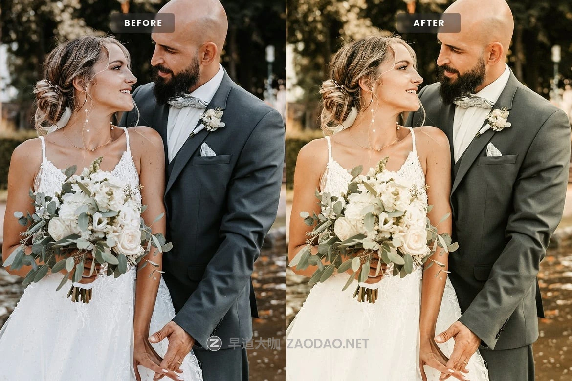 5组波西米亚风温暖金色调婚礼电影摄影照片调色Lightroom预设 Boho Wedding lightroom Presets插图2 5组波西米亚风温暖金色调婚礼电影摄影照片调色Lightroom预设 Boho Wedding lightroom Presets插图2