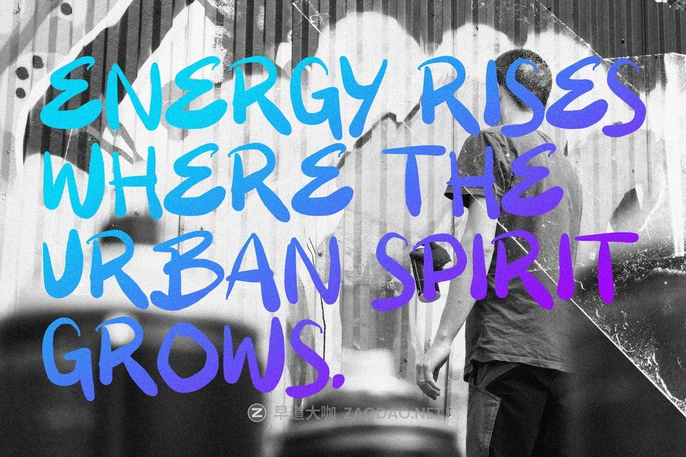 时尚涂鸦风街头品牌海报徽标设计手写英文字体安装包 Biges — Urban Brush Creative Agency Font插图7 时尚涂鸦风街头品牌海报徽标设计手写英文字体安装包 Biges — Urban Brush Creative Agency Font插图7