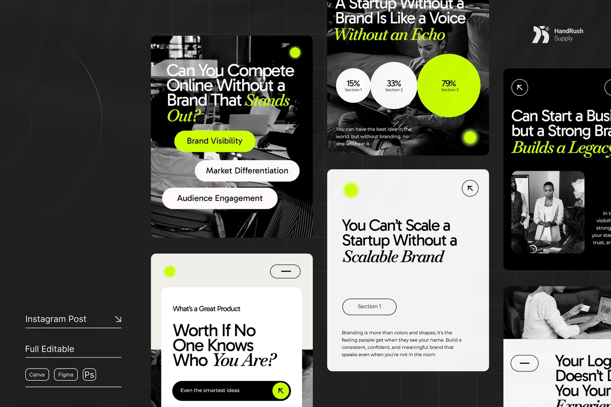 现代创意品牌推广公众号推文电商海报设计psd模板素材 Startup Digital Branding – Social Media Post特色图 现代创意品牌推广公众号推文电商海报设计psd模板素材 Startup Digital Branding – Social Media Post