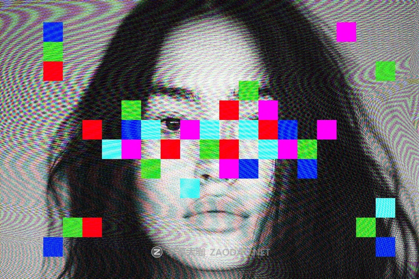 故障方块屏幕截图照片效果ps特效滤镜样机 Screen Glitch Photo Effect插图5 故障方块屏幕截图照片效果ps特效滤镜样机 Screen Glitch Photo Effect插图5