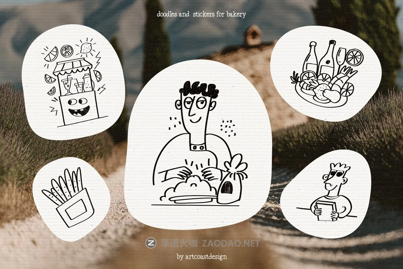 169款卡通趣味手绘涂鸦风格美食元素菜单标志海报手绘插图png免抠图设计素材 Handdrawn Cafe Stickers插图6 169款卡通趣味手绘涂鸦风格美食元素菜单标志海报手绘插图png免抠图设计素材 Handdrawn Cafe Stickers插图6