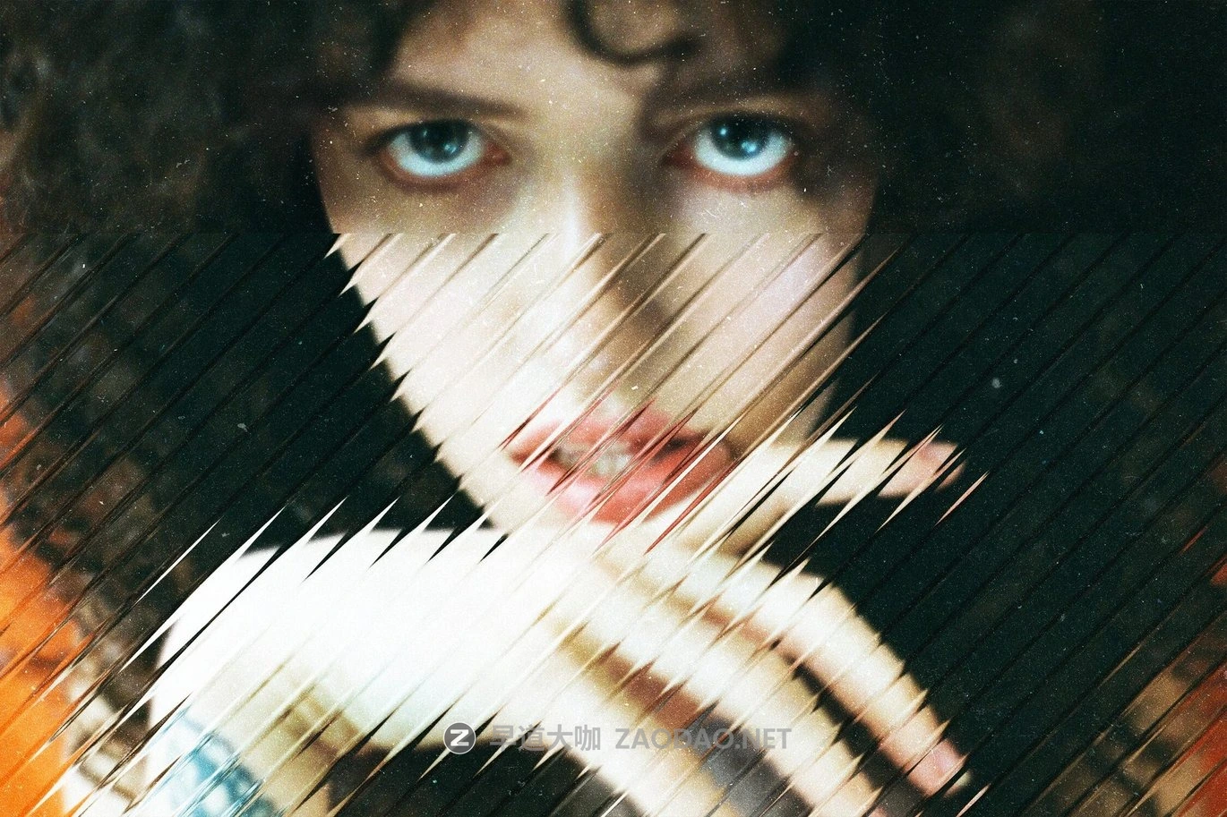 玻璃折射分形对角倾斜模糊照片效果ps特效滤镜样机 Diagonal Glass Photo Effect插图6 玻璃折射分形对角倾斜模糊照片效果ps特效滤镜样机 Diagonal Glass Photo Effect插图6