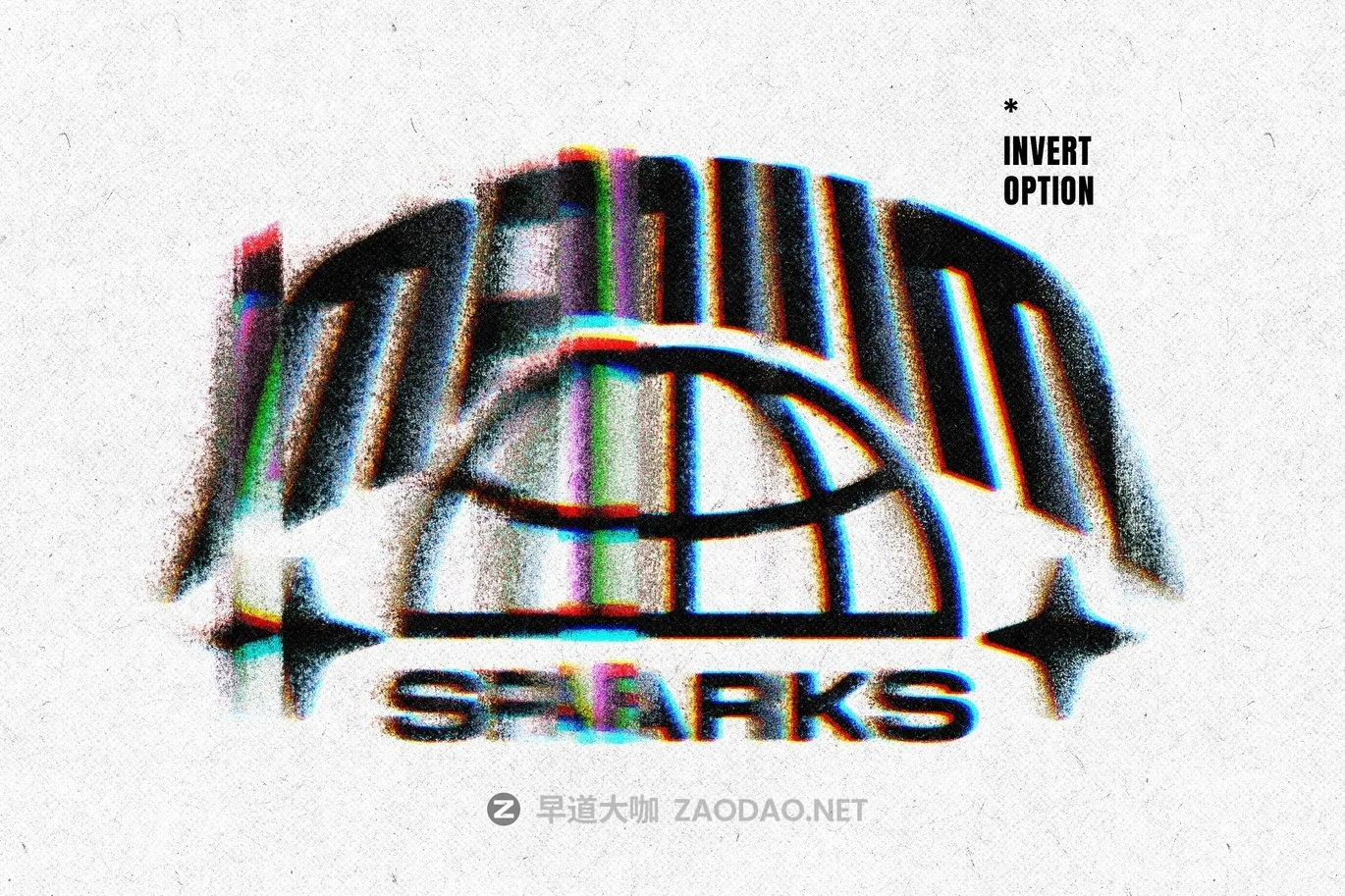 时尚复古故障扭曲失真效果ps文本样机素材 Glitch Distort Text & Logo Effect插图4 时尚复古故障扭曲失真效果ps文本样机素材 Glitch Distort Text & Logo Effect插图4