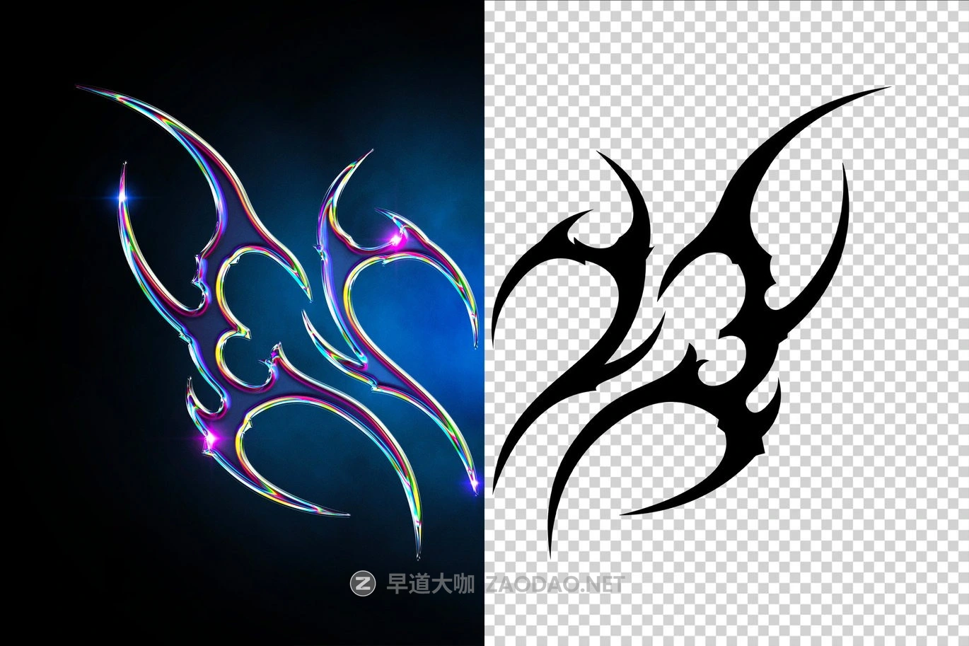 酸性金属镀铬3D立体效果ps文本滤镜样机 Toxic Spark Chrome Text Effect插图2 酸性金属镀铬3D立体效果ps文本滤镜样机 Toxic Spark Chrome Text Effect插图2