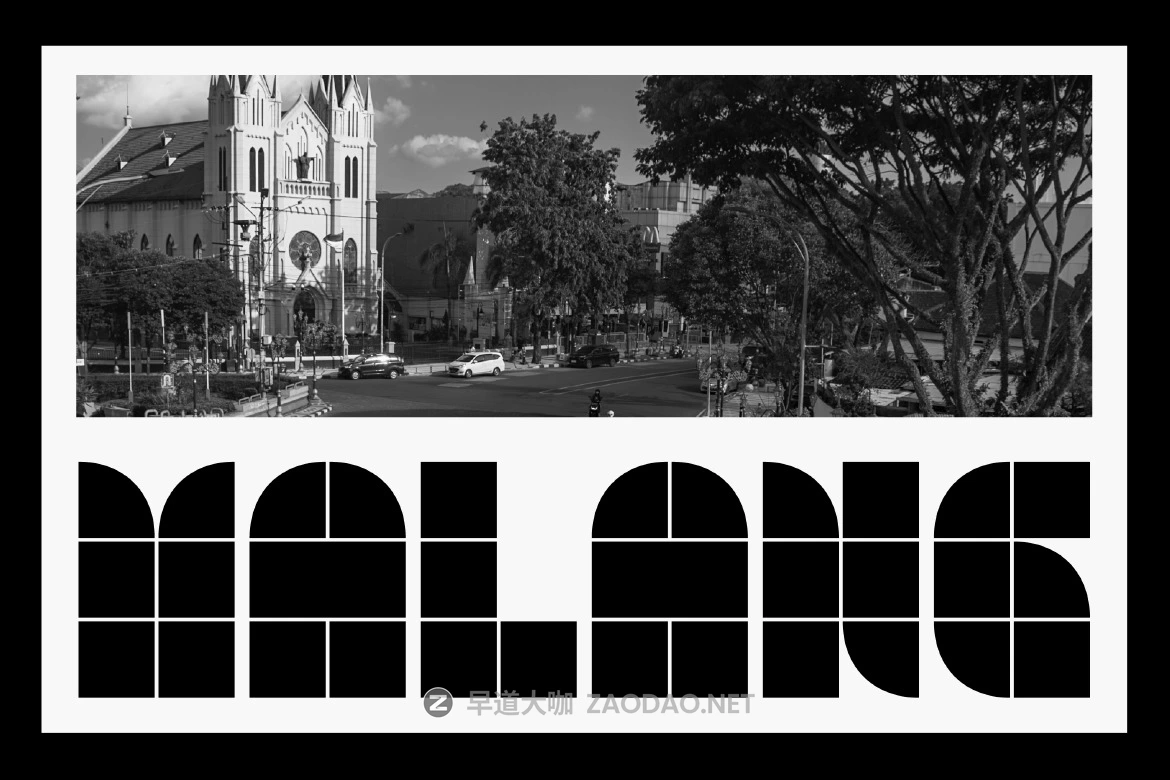 现代极简几何状品牌海报徽标设计装饰英文字体安装包 Display Mazime Font插图2 现代极简几何状品牌海报徽标设计装饰英文字体安装包 Display Mazime Font插图2