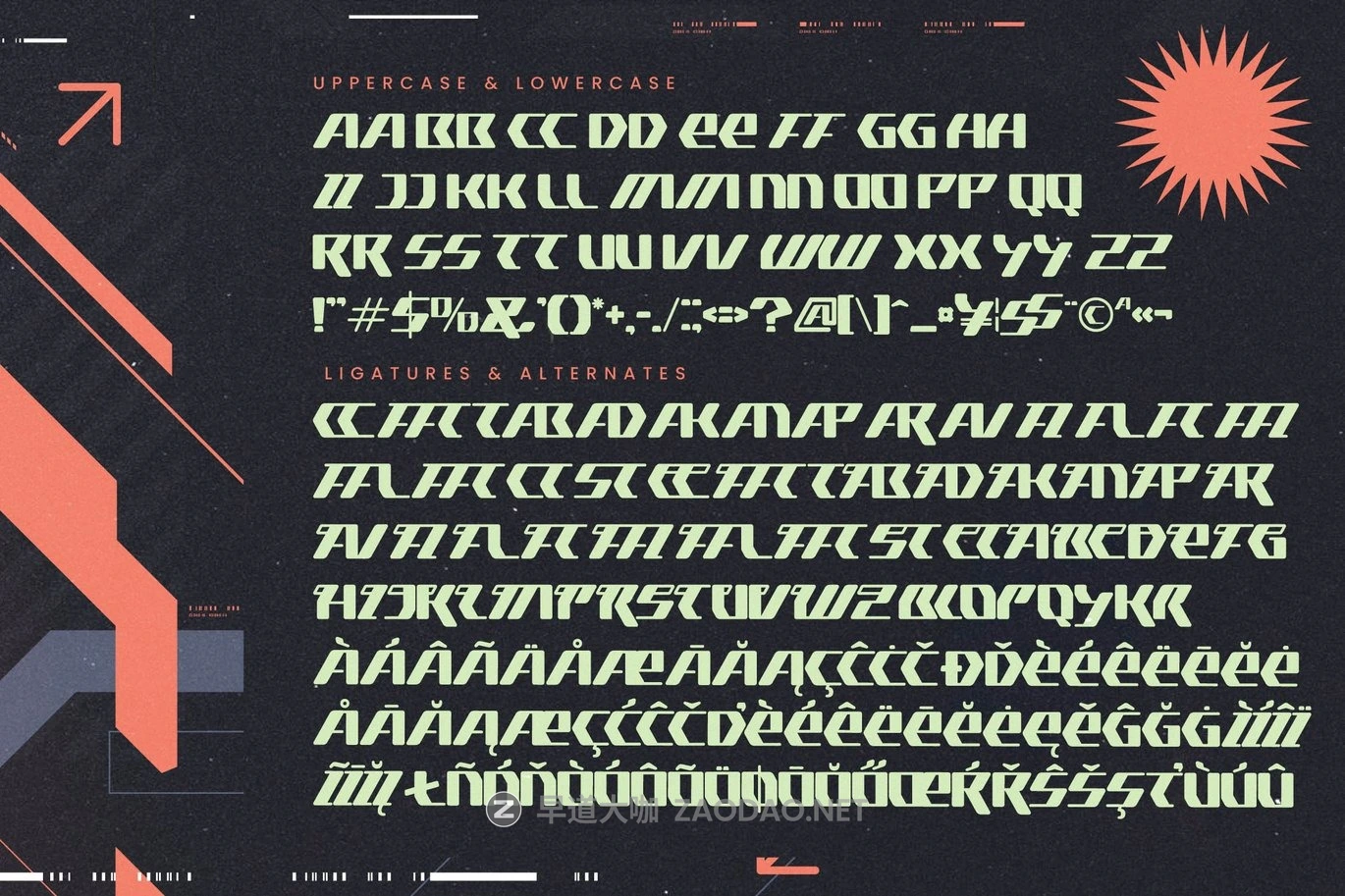 未来科幻几何状赛博朋克电子竞技品牌游戏设计衬线英文字体 Cyber Motion – New Futuristic Display Font插图6 未来科幻几何状赛博朋克电子竞技品牌游戏设计衬线英文字体 Cyber Motion – New Futuristic Display Font插图6