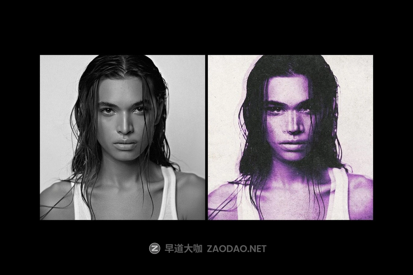 复古扭曲打印复印照片效果ps特效滤镜样机 Bad Print Photo Effect插图4 复古扭曲打印复印照片效果ps特效滤镜样机 Bad Print Photo Effect插图4