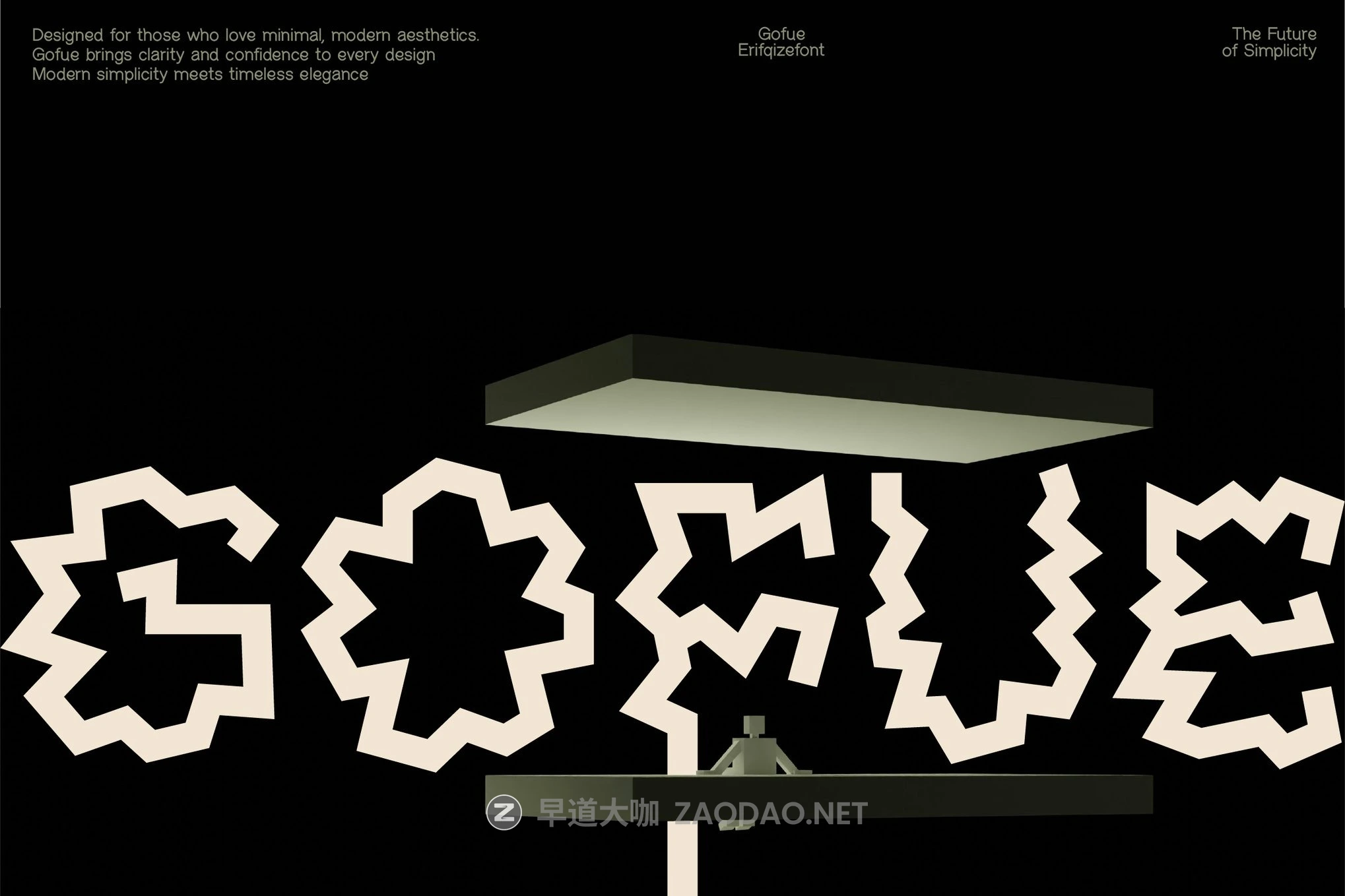 复古故障美学品牌海报徽标设计装饰英文字体安装包 Gofue插图 复古故障美学品牌海报徽标设计装饰英文字体安装包 Gofue插图