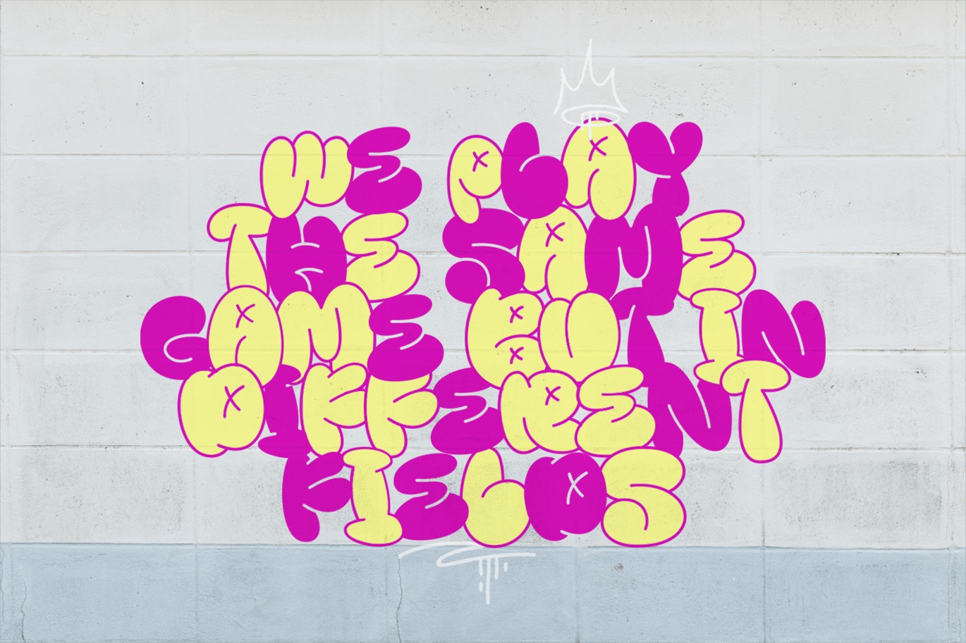 时尚涂鸦风杂志海报徽标设计无衬线英文字体安装包 Blupsky插图8 时尚涂鸦风杂志海报徽标设计无衬线英文字体安装包 Blupsky插图8