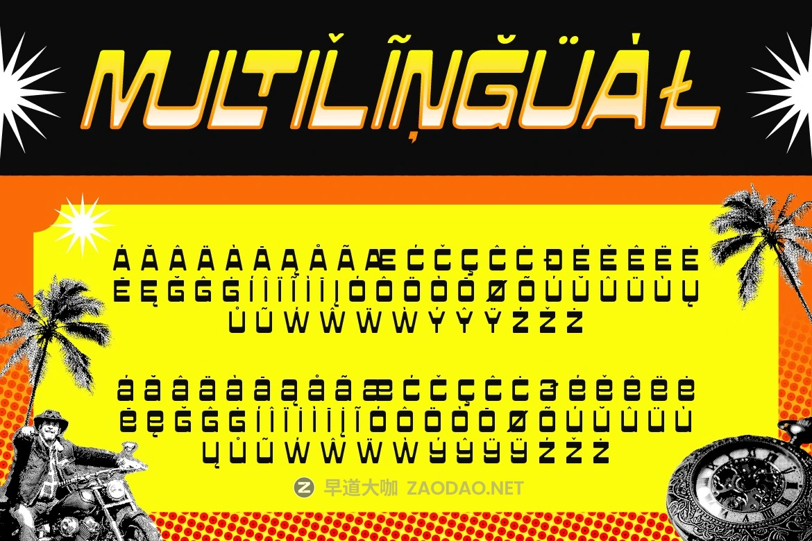 现代复古杂志电影海报徽标设计无衬线英文字体安装包 Grovina插图9 现代复古杂志电影海报徽标设计无衬线英文字体安装包 Grovina插图9