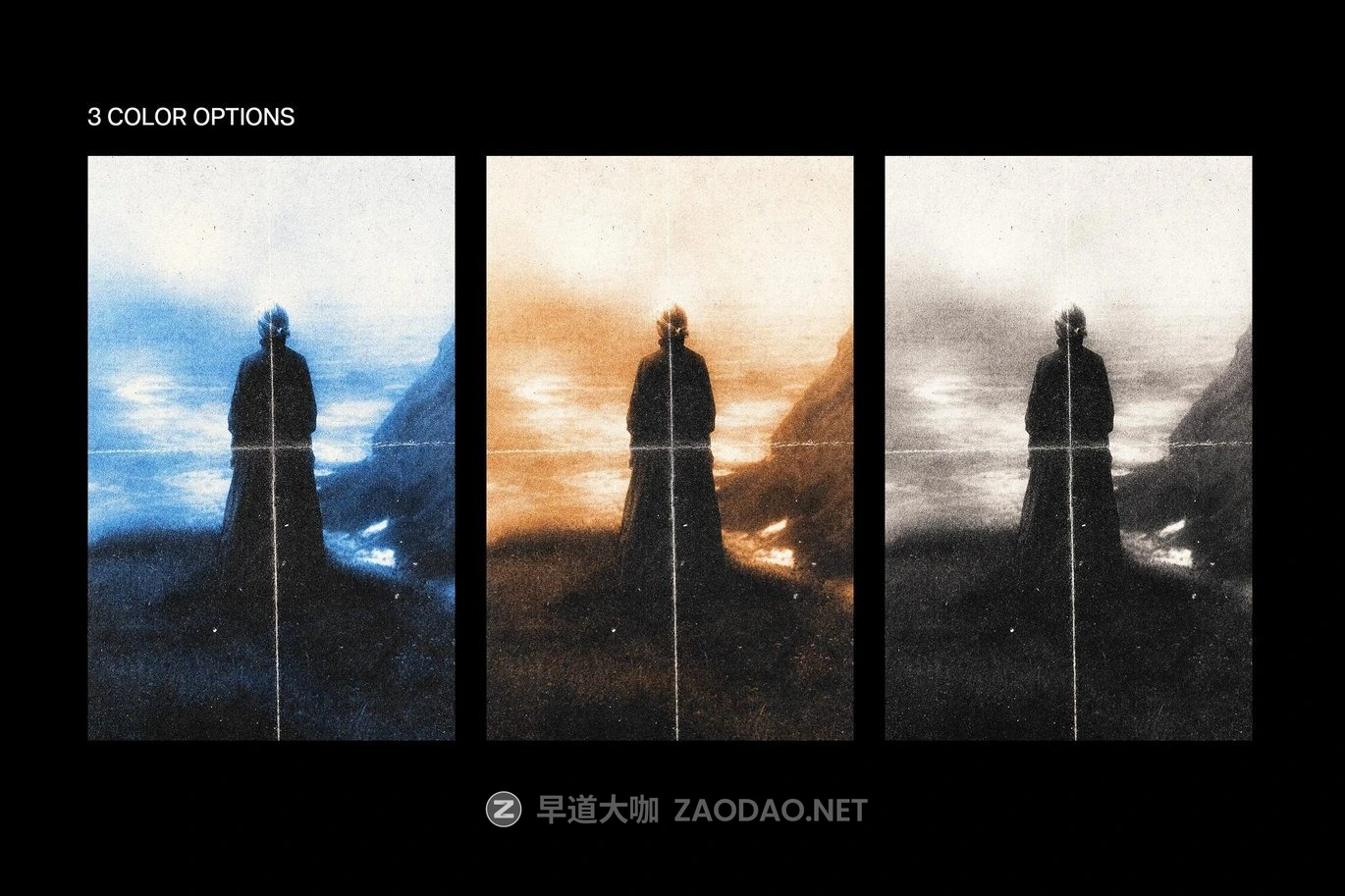 复古梦幻折痕颗粒照片效果ps特效滤镜样机 Air Brush Threshold Effect插图2 复古梦幻折痕颗粒照片效果ps特效滤镜样机 Air Brush Threshold Effect插图2