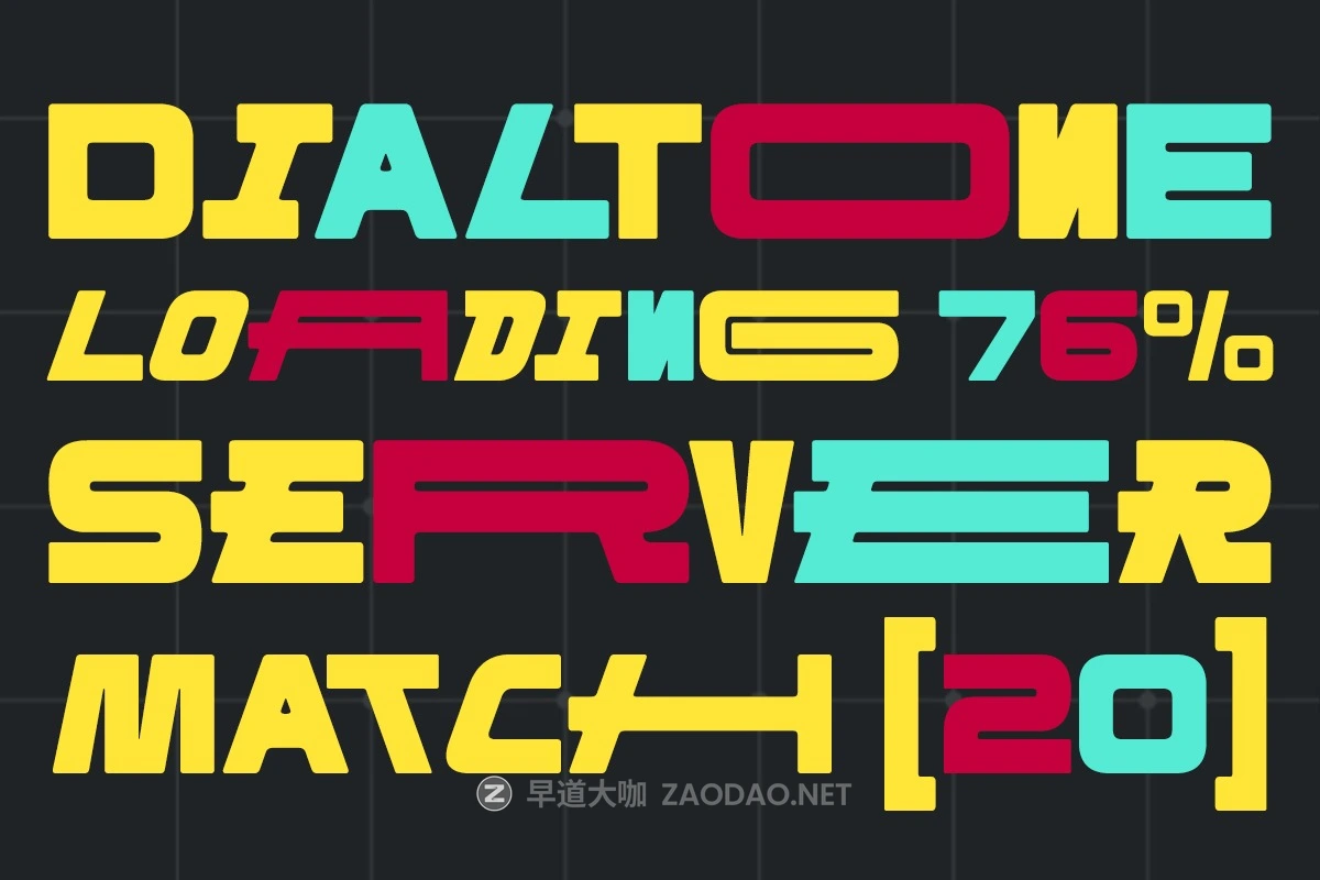 未来科幻赛博朋克电子竞技游戏标题设计无衬线英文字体 Gaming Technology Font – Longs Right插图5 未来科幻赛博朋克电子竞技游戏标题设计无衬线英文字体 Gaming Technology Font – Longs Right插图5