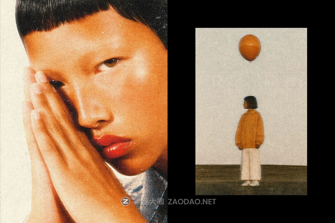 模糊半调划痕照片效果ps特效滤镜样机 Slightly Smudged Halftone Effect插图5 模糊半调划痕照片效果ps特效滤镜样机 Slightly Smudged Halftone Effect插图5