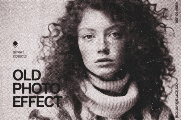 复古半调划痕扫描复印照片效果ps特效滤镜样机 Memories Photo Effect特色图 复古半调划痕扫描复印照片效果ps特效滤镜样机 Memories Photo Effect