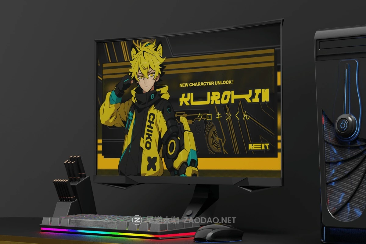 未来科幻赛博朋克电子竞技游戏标题设计无衬线英文字体 Gaming Technology Font – Longs Right插图6 未来科幻赛博朋克电子竞技游戏标题设计无衬线英文字体 Gaming Technology Font – Longs Right插图6