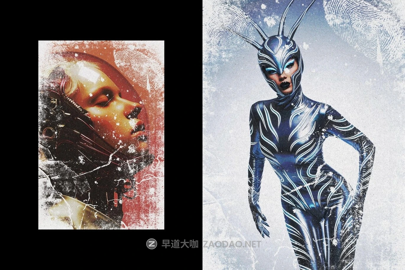 磨损划痕颗粒纹理照片效果ps特效滤镜样机 Worn Grunge Photo Effect插图6 磨损划痕颗粒纹理照片效果ps特效滤镜样机 Worn Grunge Photo Effect插图6