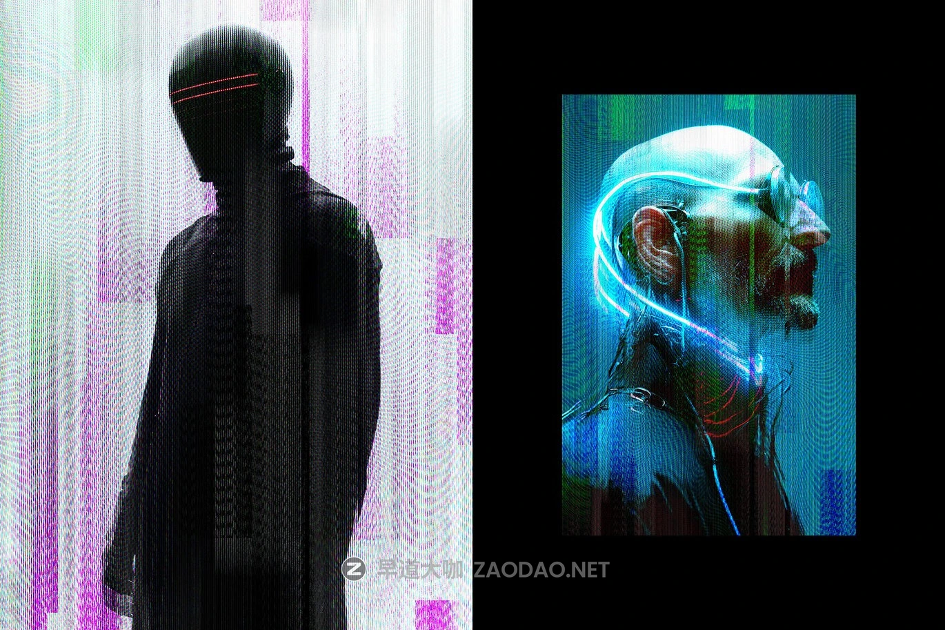 潮流CRT信号故障错位照片效果ps特效滤镜样机 Screen Glitch Photo Effect插图6 潮流CRT信号故障错位照片效果ps特效滤镜样机 Screen Glitch Photo Effect插图6